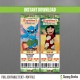 Lilo & Stitch Birthday Ticket Invitations